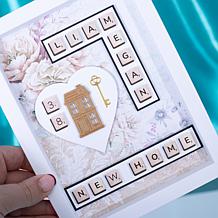 Crafter's Companion Alphabet Ephemera Tiles