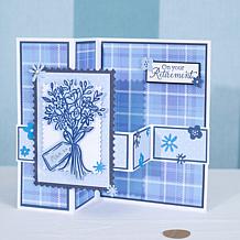 Crafter's Companion Bouquet & Heart Stamp Die   