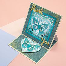 Crafter's Companion Butterfly and Bee Fancy Frame Create-A-Card Dies