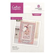 Crafter's Companion Christmas Cheer Frame It Die Set