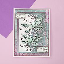 Crafter's Companion Dragonflies & Camellias Create-a-Card Dies