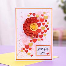 Crafter's Companion Floral and Flutter Stamp and Die Set