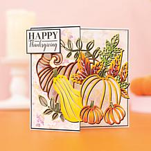 Crafter's Companion Half Create-A-Card Dies - Harvest