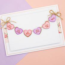 Crafter's Companion Love Heart Stamp and Die Kit