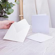 Crafter's Companion Pearl Card Blanks and Envelopes - Set of 80