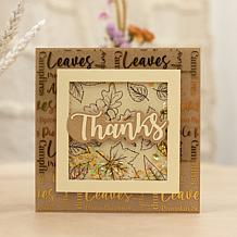 Crafter's Companion Pumpkin Spice Foiled Acetate - 12 Sheets