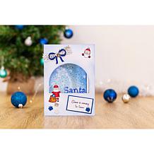 Crafter's Companion Santa's Grotto Christmas Peek-A-Boo Stamp/Die Set