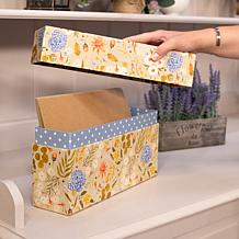 Crafter's Companion Set of 2 Paper Storage Boxes