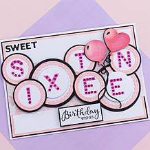 Crafter's Companion Touch of Sparkle Alphabet Craft Kit