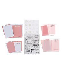 Crafter's Companion Valentine Verse Sentiment Stamp Kit