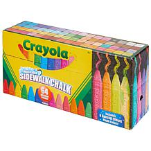 Crayola Washable Sidewalk Chalk - 64 Colors Incl. 8 W/Special Effects
