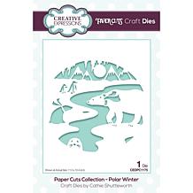Creative Expressions Paper Cuts Scene - Polar Winter Craft Die