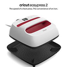 Cricut 9" x 9" EasyPress™ 2 with Iron-On Bundle, Mat and Weeder