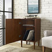 Crosley Furniture Everett Record Player Stand - Mahogany