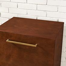 Crosley Furniture Everett Spirit Cabinet - Mahogany