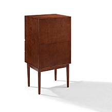 Crosley Furniture Everett Spirit Cabinet - Mahogany
