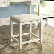 Crosley Furniture Vista Vanity Stool - White