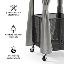 Crosley Grady Towel Valet, Gray