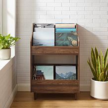 Crosley Liam Record Storage Stand Walnut