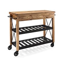 Crosley Roots Rack Industrial Kitchen Cart