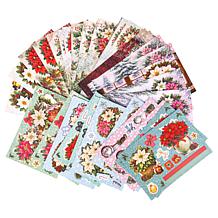 Crystal Art® Winter Poinsettia Papercraft Card Kit