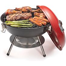 Cuisinart 14-inch Portable Charcoal Grill - Red