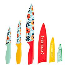 Cuisinart 9-piece Floral Pinch Bowl and Knife Set