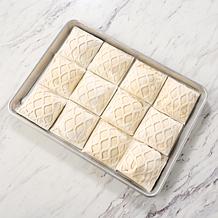 Curtis Stone 12-count 6.7 oz. Salmon Wellington FD 3/23