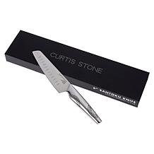 Curtis Stone 6" Japanese Steel Santoku Knife in Gift Box