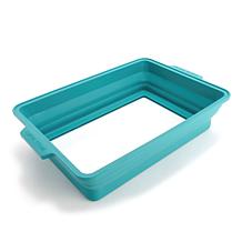 Curtis Stone Collapsible Glass & Silicone Bake & Roast Pan