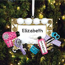 Custom Personalization Stylist Station Personalized Ornament