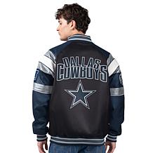 Dallas Cowboys Officially Licensed NFL Faux Leather Varsity Jacket