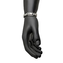 Dante Men's Stainless Steel 8mm Miami Cuban Link Bracelet