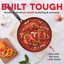 DASH Nonstick Hard Anodized 2-piece Fry Pan Set