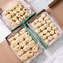 David's Cookies 118-Piece Cranberry Oatmeal Dough Combo - Ships 12/15