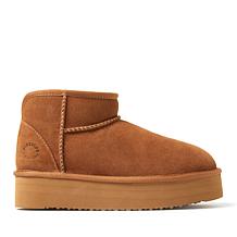 Dearfoams Fireside Women's Australian Shearling Bootie - Kingston