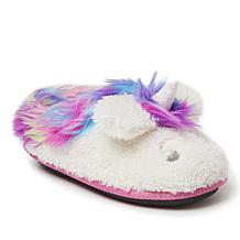 Dearfoams Kid's Novelty Unicorn Clog