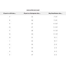 Dearfoams Kid's Nox Sweatshirt Camp Slide Slipper