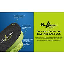 Dearfoams Men's Lightweight All Day Comfort Sneaker - Tahoe