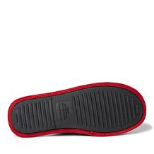 Dearfoams Men's Tyler Holiday Scuff Slipper
