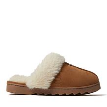 Dearfoams Women's Genuine Suede Scuff Slipper - Helena