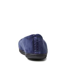 Dearfoams Women's Rebecca Velour Closed-Back Slippers