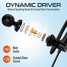 Delton 24EC USB/USB-C Computer Earbud Headset with Microphone