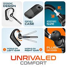 Delton 90X Ultralight Bluetooth Headset with Noise Canceling Mic