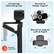 Delton C25 1080p Webcam w/ Mic for PC/Laptop