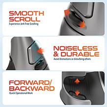 Delton S22 Ergonomic Vertical Wireless Computer Mouse