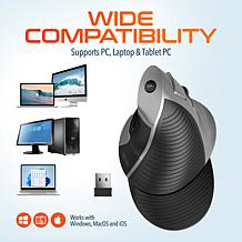 Delton S22 Ergonomic Vertical Wireless Computer Mouse