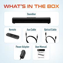 Delton SB380 50-Watt Hi-Fi Computer Speaker Soundbar