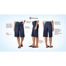 Democracy "Ab"solution® High-Rise Relaxed Wide-Leg Bermuda Short