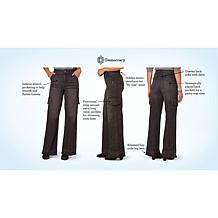 Democracy "Ab"solution® Skyrise Wide Leg Cargo Pant